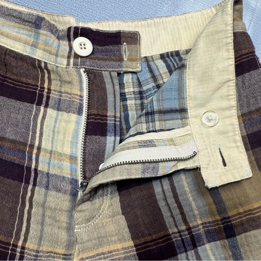 NWT New Free People Isla Plaid Shorts Size 2 - Picture 6 of 9